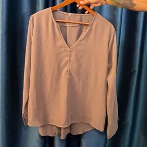 Elegant Women's Tan Blouse